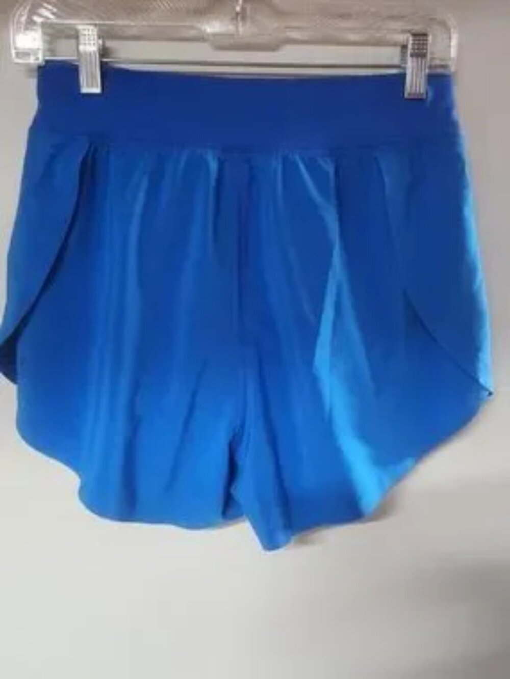 Bright Blue Layered Athletic Shorts